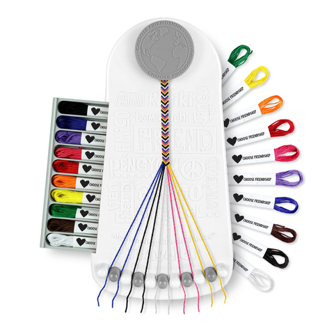 My Friendship Bracelet Maker, 20 Pre-Cut Threads
