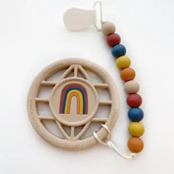 Cassette Tape Teether with Clip