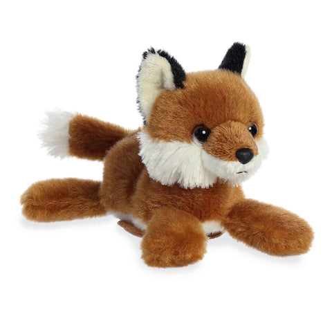 6" Plush Maple Fox Shoulderkin