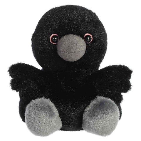 5" Plush Poe Raven Bird Palm Pals
