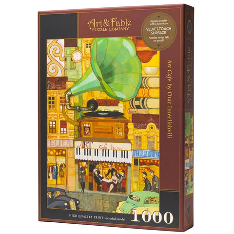 Art Cafe 1000 piece velvet touch puzzle