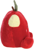 5" Plush Crisp Fall Red Apple Palm Pals