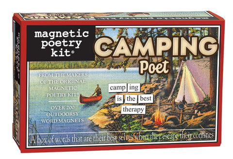 Magnetic Poetry- Camping Poet