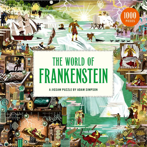 World of Frankenstein 1000 piece puzzle