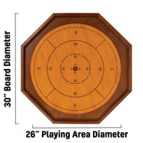Tournament Crokinole Board, 30-inch