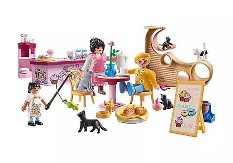 Playmobil cat cafe