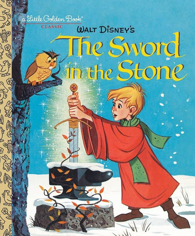 The Sword in the Stone little golden book