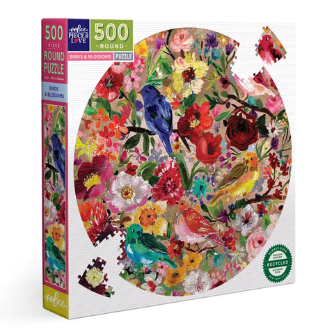 500 piece Birds and Blossoms puzzle