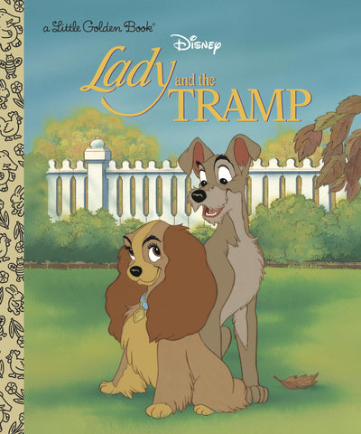 Lady and the Tramp little golden book