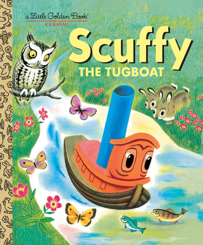 Scuffy the Tugboat little golden book