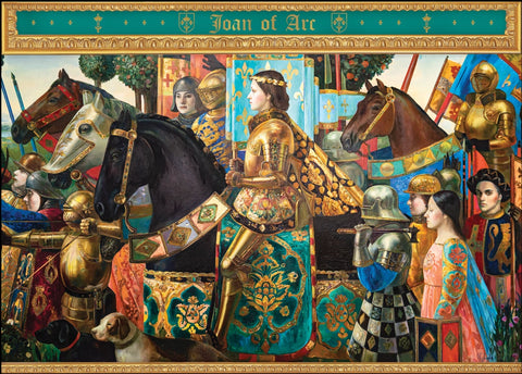 Joan of Arc 1000 piece velvet touch puzzle