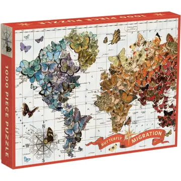butterfly migration 1000 piece