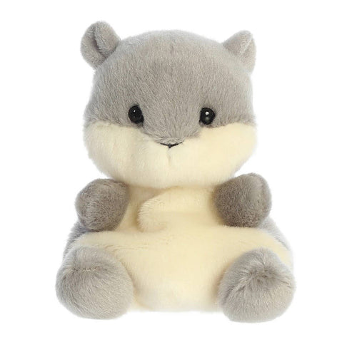 5" Plush Gus Grey Squirrel Palm Pals