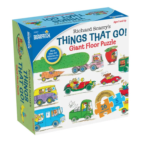 Things that Go giant floor puzzle