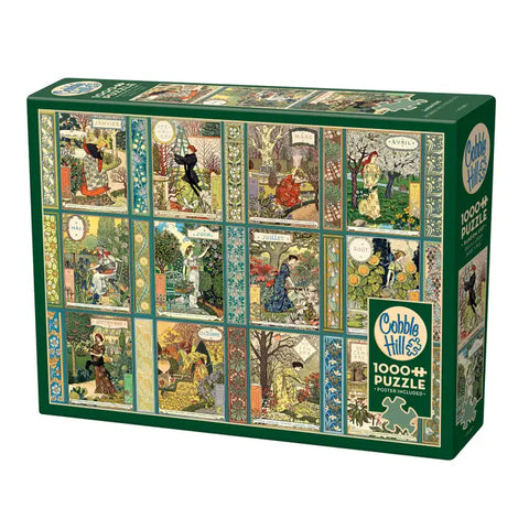 Jardiniere: A Gardener's Calendar 1000pc puzzle