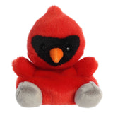 5" Plush Louis Cardinal Bird Palm Pals
