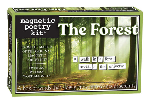 Magnetic Poetry- The Forest