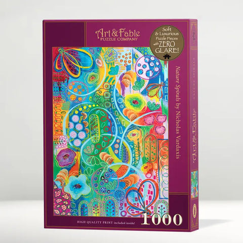 Nature Spirals-1000 Velvet Touch Puzzle