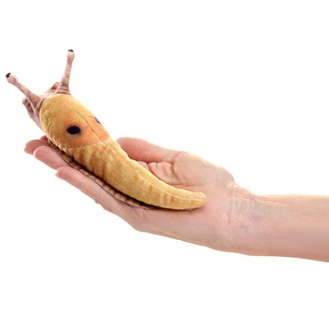 Banana Slug mini finger puppet