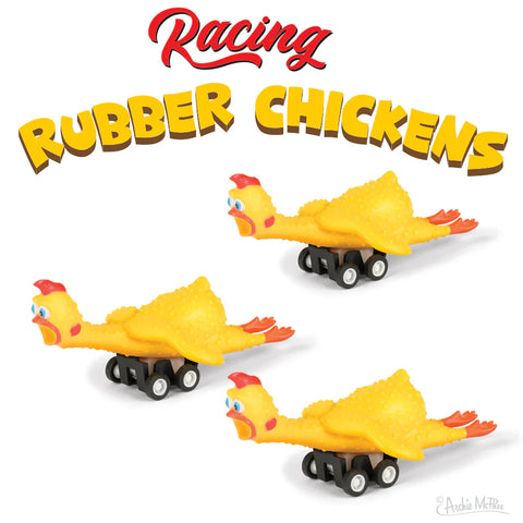 racing rubber chicken