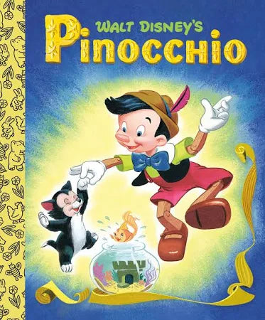 Pinocchio little golden book