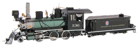 Metal Earth 2-6-0 Locomotive