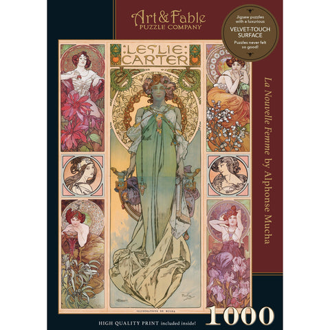 La Nouvelle Femme1000 piece Velvet Touch puzzle