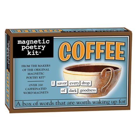 Magnetic Poetry- Coffee