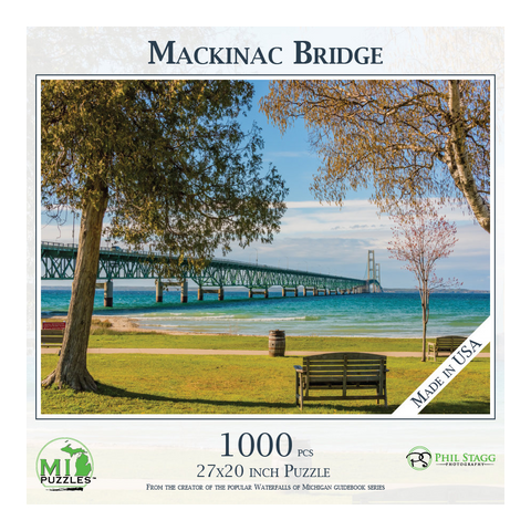 Mackinac Bridge 1000 piece puzzle