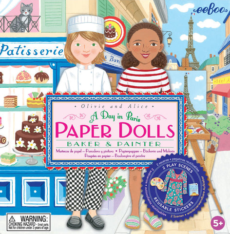 Paper Dolls- Baker and Painter