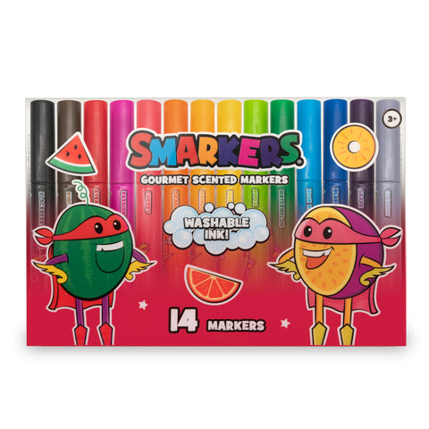 Smarkers 14 Pack-Washable Gourmet Scented Markers