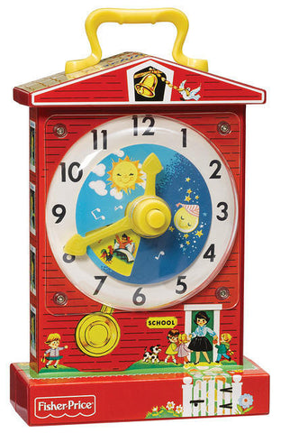 Fisher Price Classic Music Box Teaching Clock