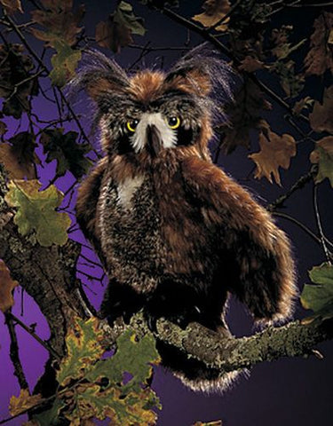 Hand Puppet- Great Horned Owl