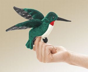 hummingbird finger puppet