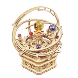 Starry Night Mechanical Music Box Wooden Puzzle