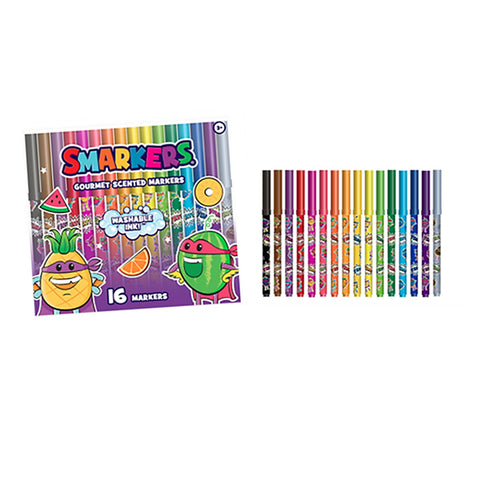 Smarkers 16 Pack-Gourmet Scented Markers